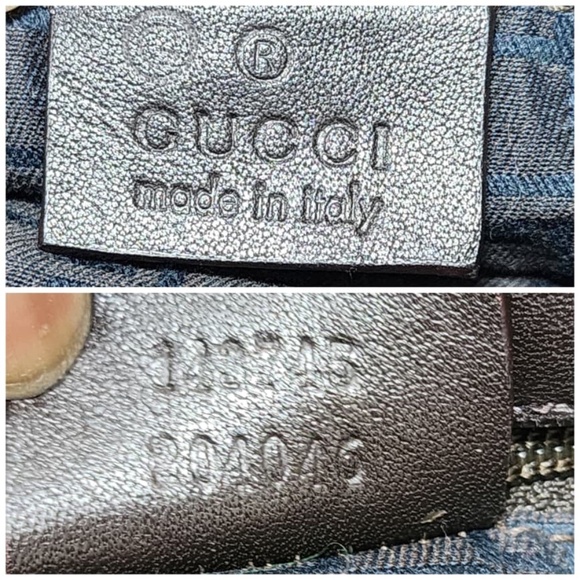 Authentic Gucci GG Nylon Shoulder Bag Black - Picture 4 of 11